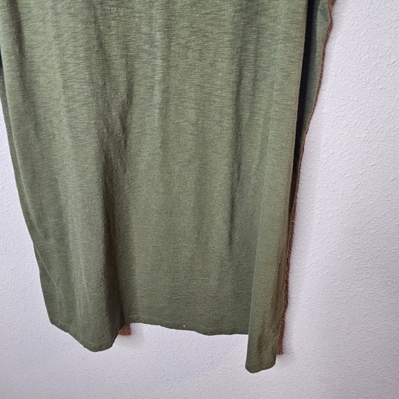 Old Navy Tee Shirt Dress Plus Size‎ XXL  Green Solid Casual Shift Loungewear - Picture 3 of 7